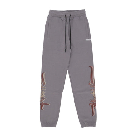 PHOBIA Pantalone Tuta Leggero Uomo Gothic Sh Print Pant Grey da uomo