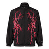 PHOBIA Giacca Tuta Uomo New Lightning Tracksuit Black/red da uomo