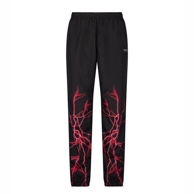 PHOBIA Pantalone Tuta Uomo New Lightning Pants Black/red da uomo