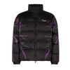 PHOBIA Piumino Uomo Puffy Jacket Black/purple da uomo