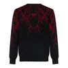 PHOBIA Maglione Uomo Lightning Jumper Black/red da uomo