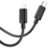 Hoco Cavo Ricarica/Dati USB-C to Lightning 1m Black X88
