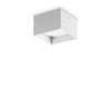 Plafoniera Contemporanea Spike Alluminio Bianco 1 Luce Gx53 15W 3000K Ip20