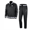 NIKE NBA Completo Tuta Uomo Nba Courtside Starting Five Dri-fit Tracksuit Bronet Black/white da uomo