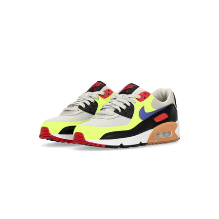 Nike Scarpa Bassa Donna Wmns Air Max 90 Light Bone/lt Ultramarine/volt/black da donna