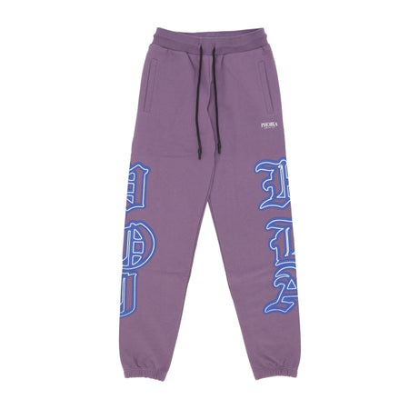 PHOBIA Pantalone Tuta Leggero Uomo Gothic Sk Print Pant Purple da uomo