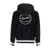 Nike Felpa Cappuccio Uomo Dri-fit Standard Issue Naos Hoodie Black/white da uomo