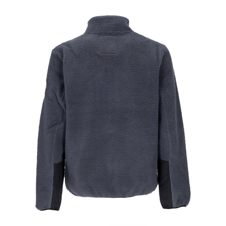 IRIEDAILY Giubbotto Pile Uomo Wonderer Track Jacket Dark Steel da uomo