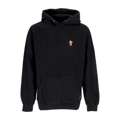 IRIEDAILY Felpa Cappuccio Uomo Cookieman Hoodie Black da uomo