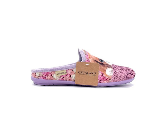 GRUNLAND Ciabatta Chiusa Donna Faye Malva