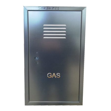Cassetta gas H 55 x L 40 x P 30cm cassonetto contenitore zincato per contatore