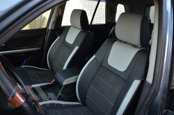 Coprisedili su misura per Suzuki Grand Vitara (2005-2018), Leather style