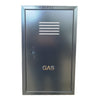 Cassetta gas H 50 x L 30 x P 30cm cassonetto contenitore zincato per contatore