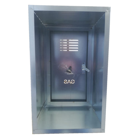 Cassetta gas H 50 x L 30 x P 30cm cassonetto contenitore zincato per contatore