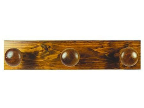 APPENDIABITI IN LEGNO 3 POSTI NOCE - cm.9x44 - - FER 323093