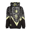 DOLLY NOIRE Felpa Cappuccio Uomo Bench Duomo Over Hoodie Black/lime da uomo