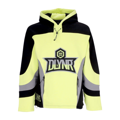DOLLY NOIRE Felpa Cappuccio Uomo Goat Hockey Hoodie Plus Yellow da uomo
