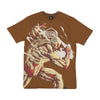 DOLLY NOIRE Maglietta Uomo Armored Titan Tee X Attack On Titan Brown da uomo