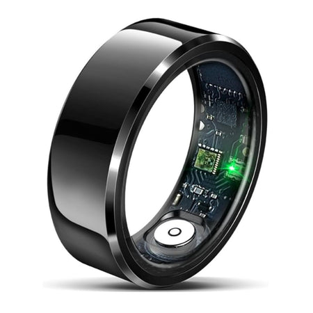 TECHMADE TM-NEXA-BK11 Smartring con Charging Box Black TG 11 21.00mm