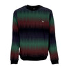 IRIEDAILY Felpa Girocollo Uomo Vintachi Crew Black/red da uomo