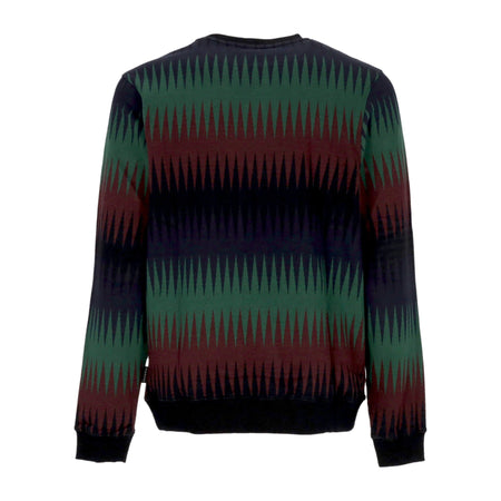 IRIEDAILY Felpa Girocollo Uomo Vintachi Crew Black/red da uomo