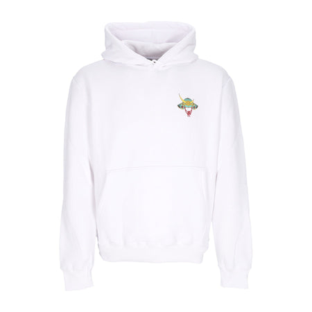 DOLLY NOIRE Felpa Cappuccio Uomo Tiger and Soldier Hoodie White da uomo