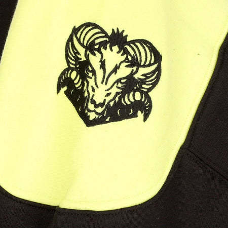 DOLLY NOIRE Felpa Tipo Hockey Uomo Goat Hockey Crewneck Black da uomo
