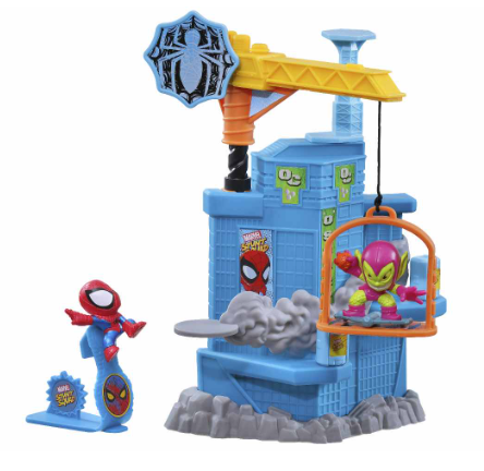 Avengers - Stunt figure and feature playset - Spider-man vs Green Goblin
