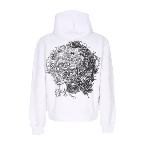 DOLLY NOIRE Felpa Cappuccio Uomo Tao Hoodie White da uomo