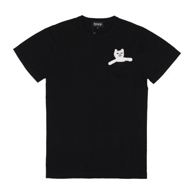 RIPNDIP Maglietta Uomo Nermy Buddy Pocket Tee Black da uomo