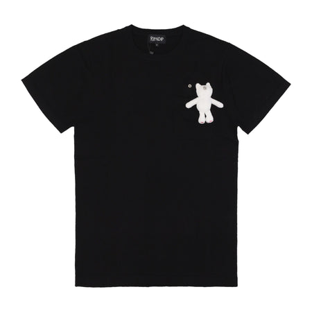 RIPNDIP Maglietta Uomo Nermy Buddy Pocket Tee Black da uomo