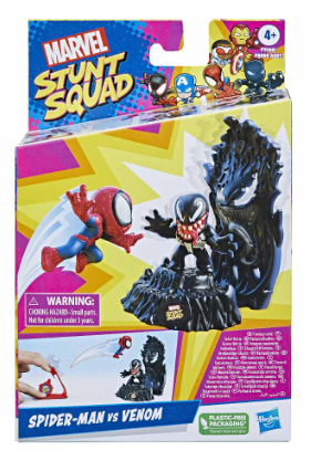 Avengers box stunt squad - Spider-man vs Venom