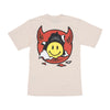 MARKET Maglietta Uomo Smiley Inner Peace Tee Ecru da uomo