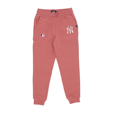 47 BRAND Pantalone Tuta Felpato Uomo Mlb Emb Burnside Track Pant Neyyan Sedona Pink da uomo