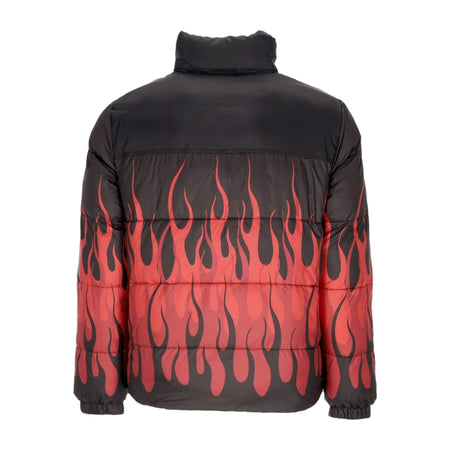 VISION OF SUPER Piumino Uomo Puffy Jacket Black/red da uomo