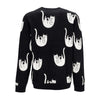 RIPNDIP Maglione Uomo Falling Nerm Knit Sweater Black da uomo
