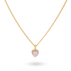 24Kae - Collier con ciondolo a forma di cuore