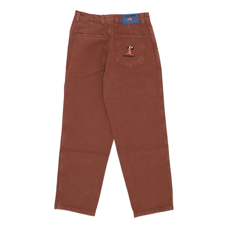 DOOMSDAY Jeans Uomo Taoboy Pant Brown da uomo