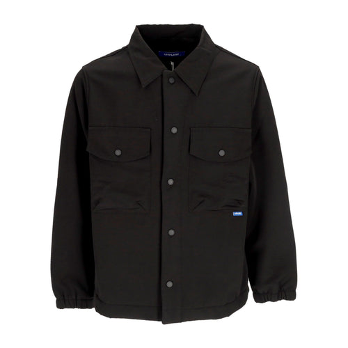 USUAL Giacca Coach Jacket Uomo Nasir Jacket Black da uomo