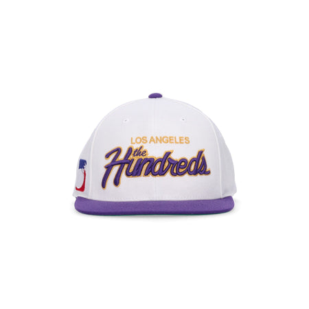 THE HUNDREDS Cappellino Visiera Piatta Uomo F23 Team 2 Cap White da uomo