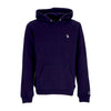 47 BRAND Felpa Cappuccio Uomo Mlb Base Runner Emb Burnside Hoodie Losdod Light Navy da uomo