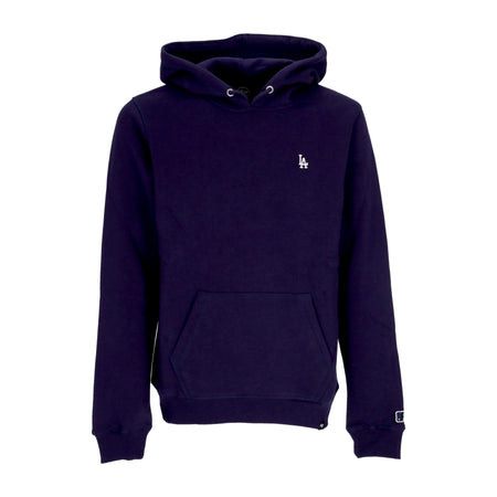 47 BRAND Felpa Cappuccio Uomo Mlb Base Runner Emb Burnside Hoodie Losdod Light Navy da uomo
