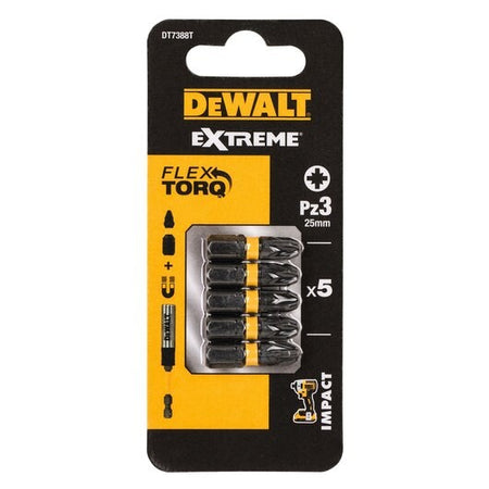 DeWalt Extreme 5 inserti Impact Torsion Pz 3