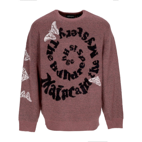 THE HUNDREDS Maglione Uomo Spiral Sweater Dusty Purple da uomo