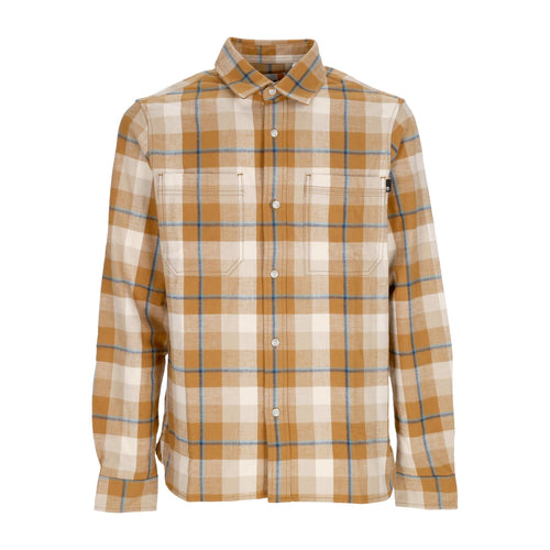 TIMBERLAND Camicia Manica Lunga Uomo Work Hvy Flannel Shirt Wheat Boot da uomo