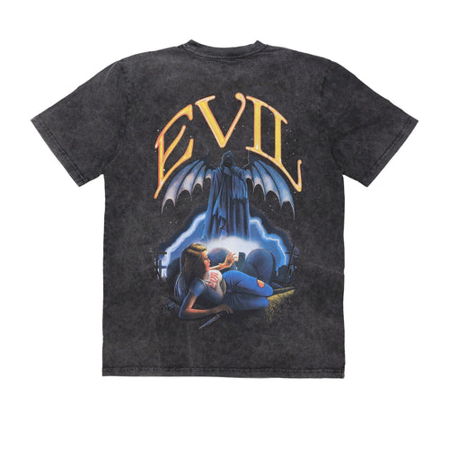 DOOMSDAY Maglietta Uomo Reborn Tee Black Stone Washed da uomo
