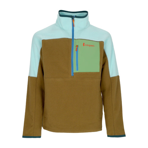 COTOPAXI Giubbotto Pile Uomo Abrazo Half-zip Fleece Jacket Sea Glass/oak da uomo