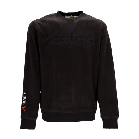 TIMBERLAND Felpa Girocollo Uomo Linear Logo Crewneck Black da uomo