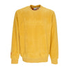 TIMBERLAND Felpa Girocollo Uomo Linear Logo Crewneck Mineral Yellow da uomo