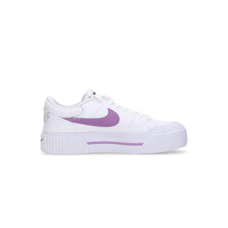 Nike Scarpa Bassa Donna Wmns Court Legacy Lift White/rush Fuchsia/red Stardust/black da donna